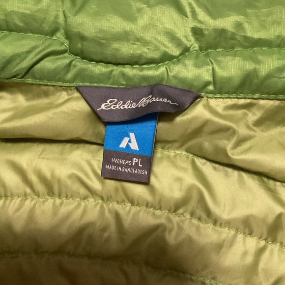 Eddie Bauer First Ascent Stormdown 800 Women’s Vest Green Full Zip - Picture 9 of 12